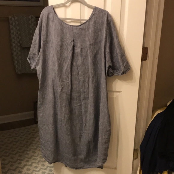 COPY - Anthropologie Humanoid Chambray Shift Dress - Picture 6 of 8